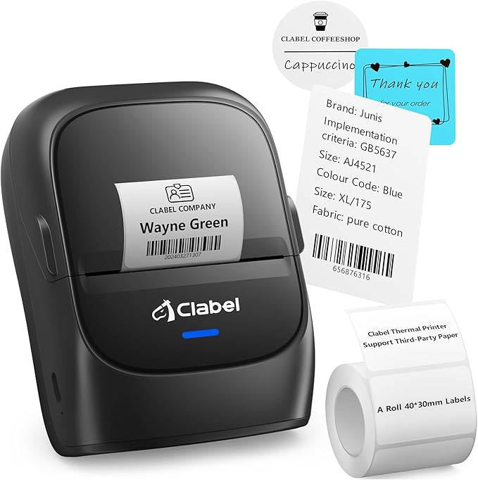 CLABEL 221B Label Maker Machine by CLABEL