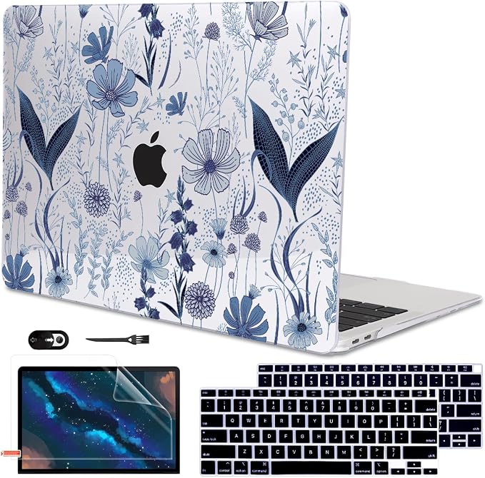Compatible with 2018 2019 2020 2021 MacBook Air 13 inch Case M1 A2337 A2179 by LCMOCICO
