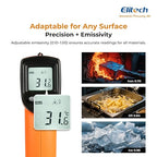 Elitech Laser Temperature Gun, Non-Contact Digital Infrared Thermometer - Image 7