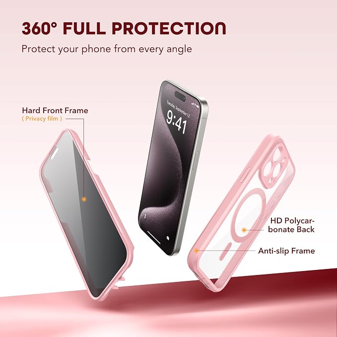 Magnetic for iPhone 15 Pro Max Case, Compatible - Image 3