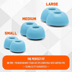 WC TipZ - Upgraded Memory Foam Ear Tips - Image 3