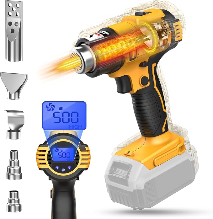 LIVOWALNY Cordless Heat Gun Compatible by LIVOWALNY