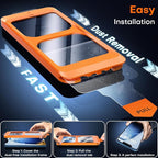 TOCOL for iPhone 13 mini Screen Protector 9H Hardness Military Grade - Image 3