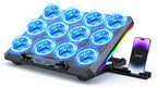 Laptop Cooling Pad with 12 Quiet Fans, Slim Portable by Unknown