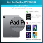 Transparent Case with Keyboard for 2024 iPad Pro 13 inch, iPad Pro 13, 7-Color - Image 2
