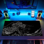 Japanese Great Wave Off Kanagawa Gaming Mouse Pad - Image 7