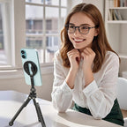 FANAUE MS-06 Magnetic Cold Shoe Mount | 360° Rotatable & Foldable | Aluminum - Image 8