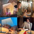 Ambertronix LED Desk Lamp with USB Charging Port, Dimmable Eye-Caring Reading - Image 6