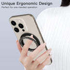 COOLQO Upgraded Magnetic Phone Ring Holder Stand, Super Magnet Cell Phone Grip - Image 6