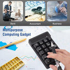 RaceGT Bluetooth Number pad, 19-Keys Wireless Numeric Keypad, Portable Mini - Image 8