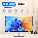 IPROKKO 【2 Pack】 22 inch Anti-Blue Light Monitor Screen Protector - Image 3