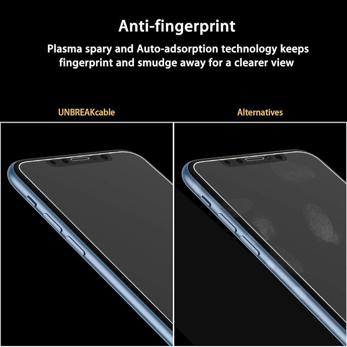 UNBREAKcable Screen Protector for iPhone 11/iPhone XR, Double Shatterproof - Image 8