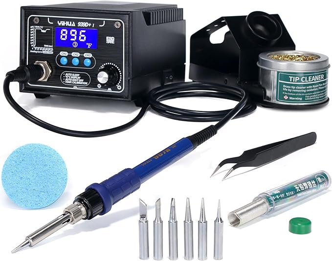YIHUA 939D+ I Soldering Station, 75 Watt Equivalent by YIHUA