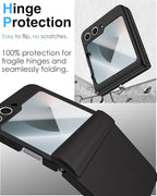 STORMTAL for Samsung Galaxy Z Flip 6 Case/Z Flip 7 FE Case, Hinge Protection - Image 3