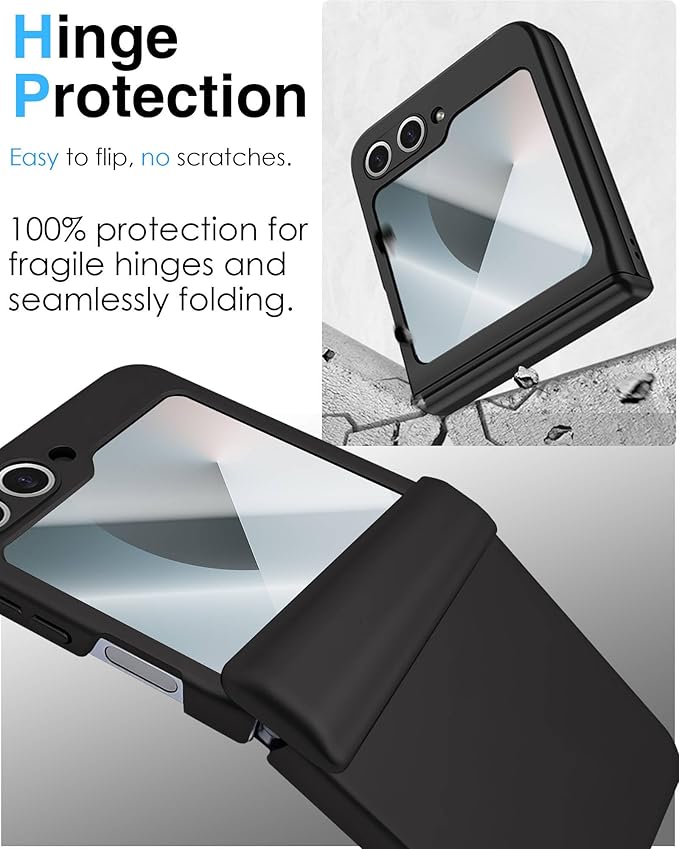 STORMTAL for Samsung Galaxy Z Flip 6 Case/Z Flip 7 FE Case, Hinge Protection - Image 3