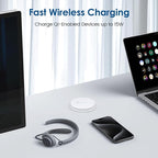 Recessed Power Grommet 3-inch Hole, 15W Wireless Charger, 20W USB C Fast - Image 3