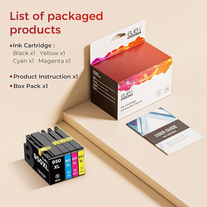 ejet 950XL and 951XL Ink Cartridges Combo Pack Compatible - Image 4