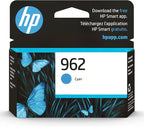 HP 962 Cyan Ink Cartridge | Works by HP