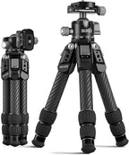 SIRUI AM-223S+G0 Carbon Fiber Desktop Tripod – Ultra-Light 1.7lbs, Max Height by SIRUI