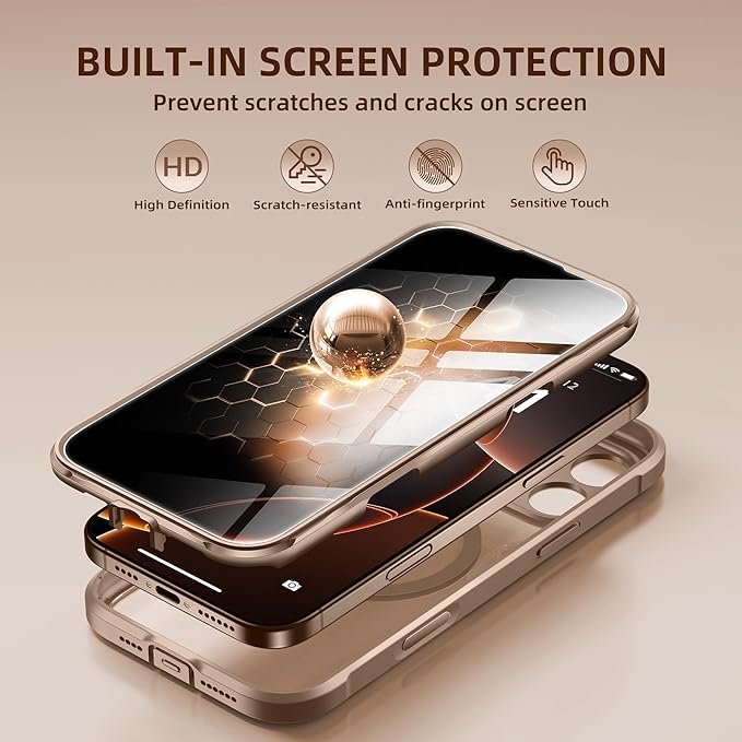 BERFY Magnetic for iPhone 16 Pro Case, Compatible - Image 4