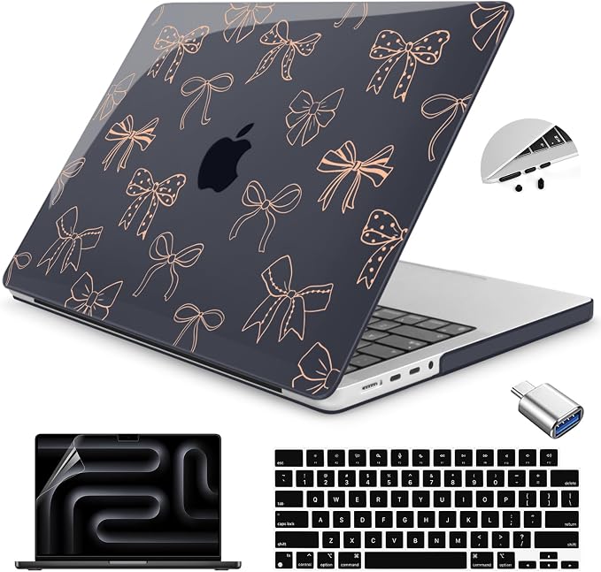 Teryeefi for MacBook Pro 14 inch Case M4 M3 M2 M1 Chip Model A3112 A3401 A3185 by Teryeefi