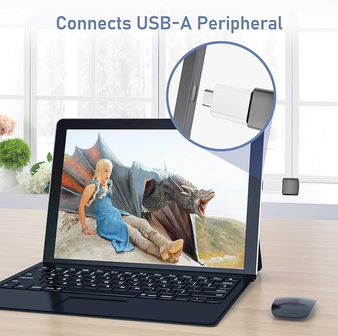 Basesailor USB C to USB Adapter 3Pack, USB C Male to USB A 3.0 Female Adapter - Image 5