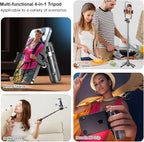 Mini Selfie Stick, Pocket Size Extendable Phone Holder - Image 5