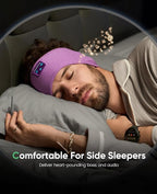 Perytong Sleep Headphones Bluetooth Headband, Sports Wireless Earphones - Image 4