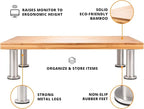 The Original Bamboo Monitor Stand - Image 2