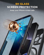 Miracase Magnetic for iPhone 16 Pro Case Full-Body Phone - Image 3