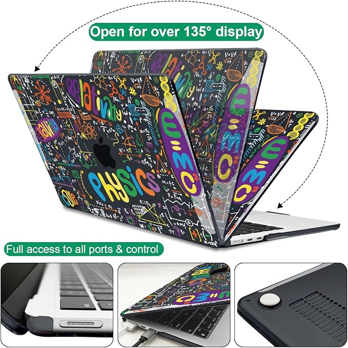 Compatible with MacBook Air 13.6 Inch Case A3240 M4 A3113 M3 A2681 M2 Chip 2025 - Image 5