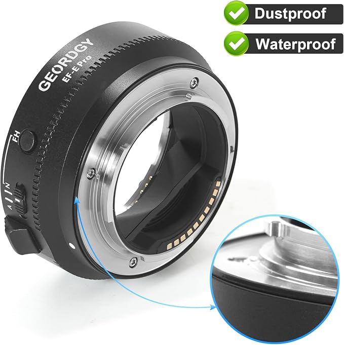 GEORDGY Lens Mount Adapter, EF-SE Pro - Image 2