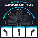 Car Charger with Starlight, 66W USB C Fast Car Chargers Adapter, 4 in 1 - Image 5