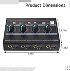 Headphone Amplifier, 4 Channel Home Headphone Amplifier - Image 3