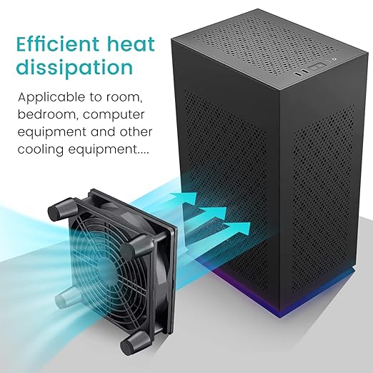 Wathai Cooling Case Fan for Receiver DVR Xbox TV Box Router 120mm x 25mm 5V USB - Image 3