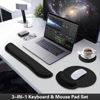Ergonomic Keyboard Wrist Rest, Mouse Pad - Image 2