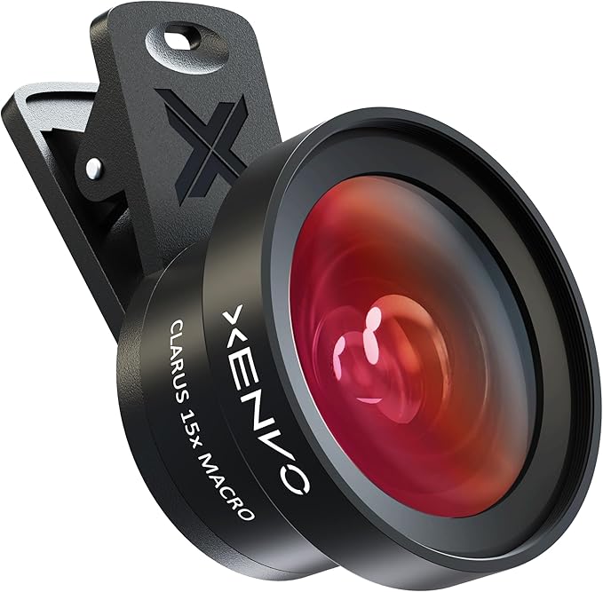 Pro Lens Kit for iPhone and Android, Macro and Wide Angle Lens by Xenvo