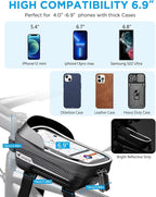 whale fall Hard Casing Bike Bag, Bike Accessories - Image 6