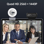 GUSGU G910 2K Quad HD Webcam for PC, - Image 2
