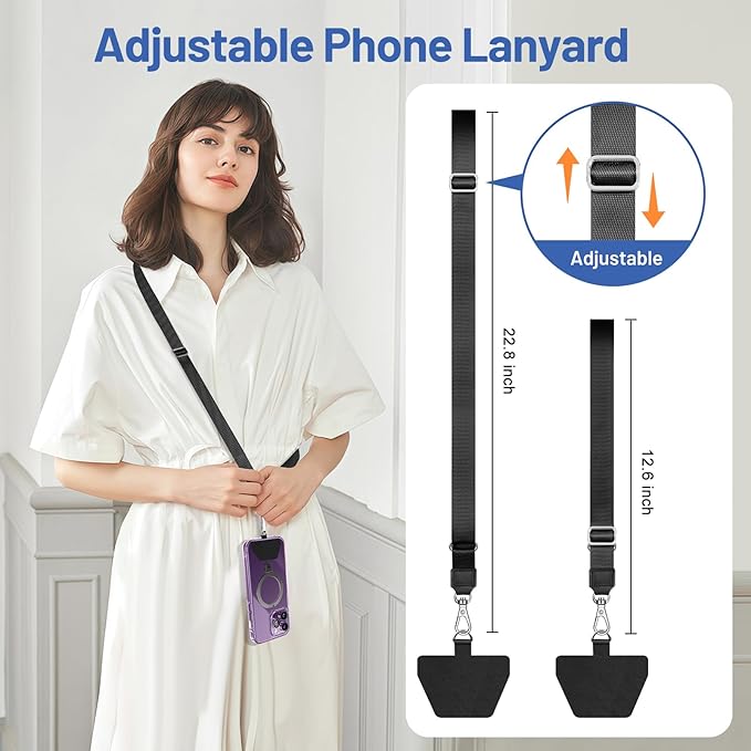 Doormoon Phone Lanyard Tether, Universal Neck Strap - Image 3