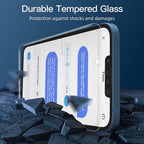 NEW'C 3 Pack Privacy for iPhone 13 Mini Screen Protector, Enhanced 28-Degree - Image 6