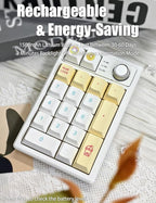 Gasket Creamy Mechanical Numpad Programmable Macro Keypad Wireless - Image 7