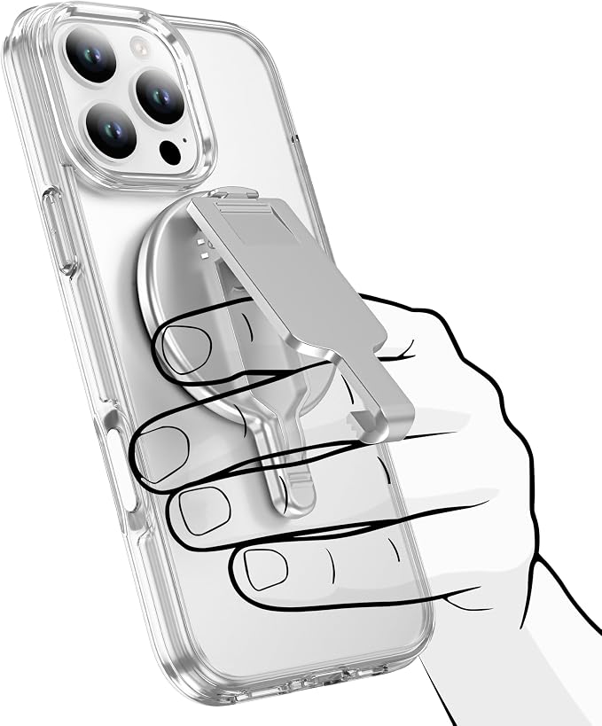 BAISRKE Magnetic Belt Clip Phone Holder, Strong Magnetic Waist Clip Compatible - Image 2