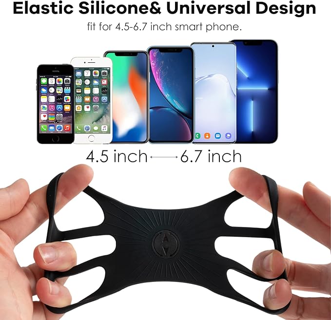 Cikyner Running Armband, Upgraded 3 in 1 Running Phone Holder Sports Armband - Image 2