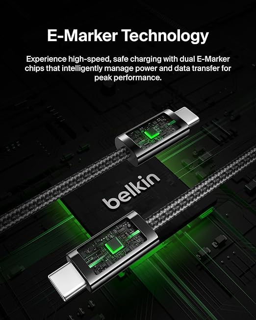 Belkin USB C to USB C Cable, 240W - Image 5