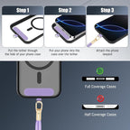 Phone Lanyard 2 Pack, 2x Adjustable Crossbody Phone Strap, 2x Tether Tab - Image 2