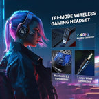 EKSA 2.4GHz Wireless Gaming Headset - Image 2