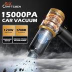 Handheld Car Vacuum with 15000PA Power, 4 in 1 Small Powerful Cordless Vacuum - Image 2