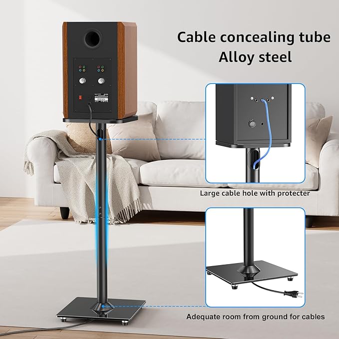 MOUNTUP Universal Speaker Stands Pair - Image 4