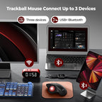seenda Wireless Trackball Mouse Ergonomic - Image 3